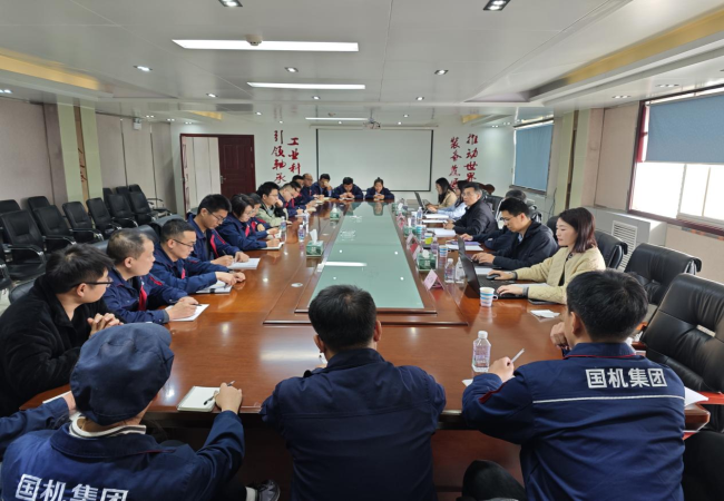 國機(jī)精工黨委書記、董事長、總經(jīng)理蔣蔚一行到軸研所調(diào)研
